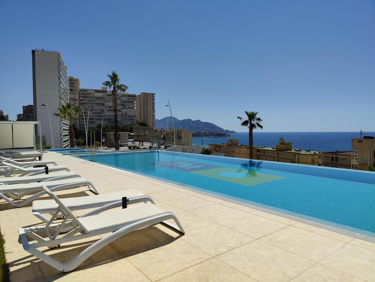 Sunset Cliffs Sea & Sky Apartments Benidorm Exterior photo